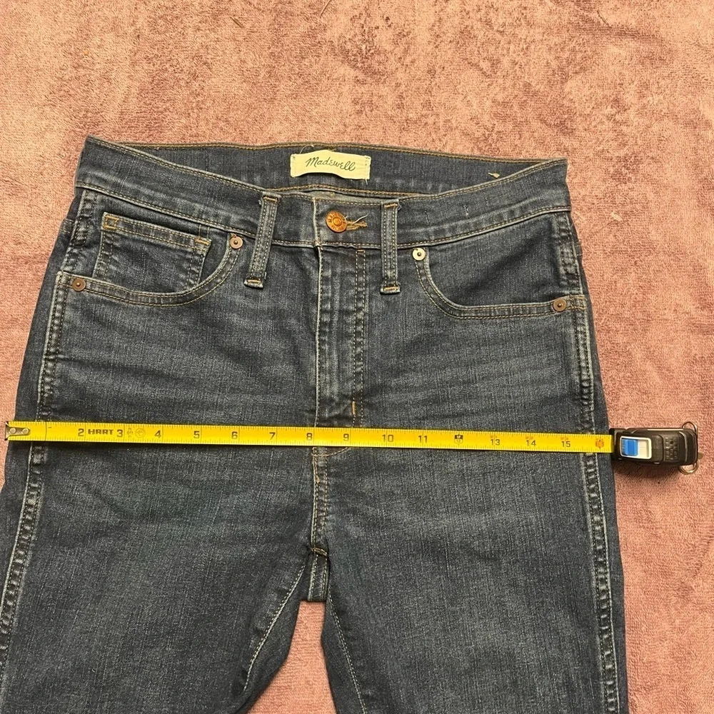 Madewell 10 high rise skinny Women's Blue Jeans